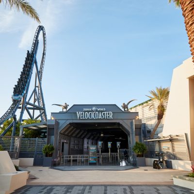 21-52807 79121 Dedicated JWVC Jurassic World Velocicoaster project 791 Ride Load Platform IOA JWVC